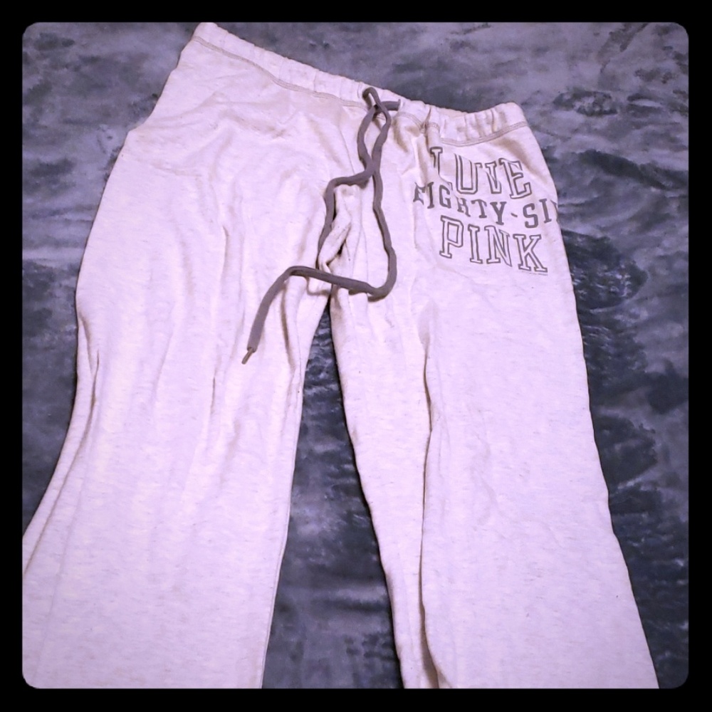 Victoria's secret pink sweat pants